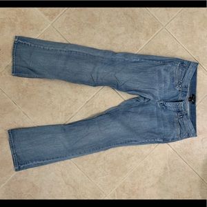 light blue denim jeans boot cut